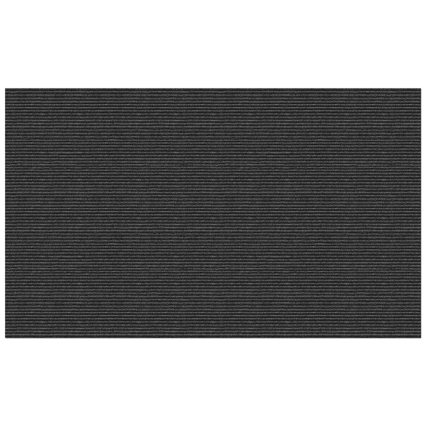 Home And More Indoor/Outdoor Double-Ribbed Carpet With Skid-Resistant Rubber Backing - Bittersweet Brown 6' X 10'