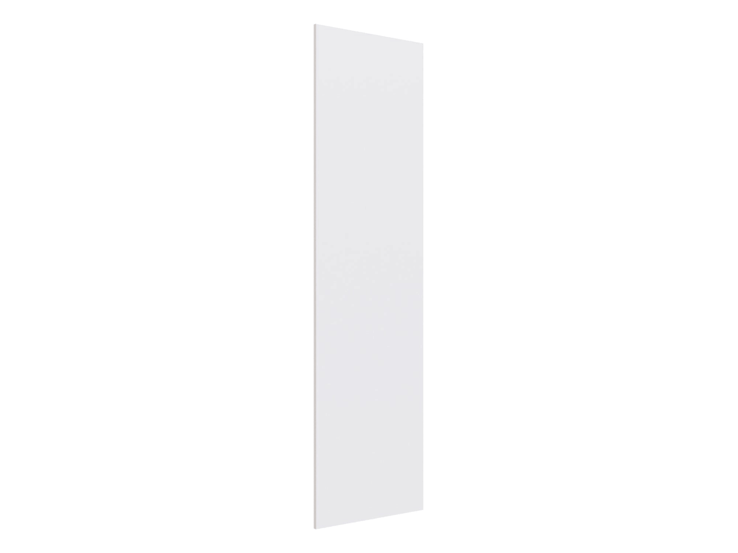 Home Cabinet Fridge Side Panel Color: Gray, Size: 84.1" H X 13.9" W X 0.71" D 82065
