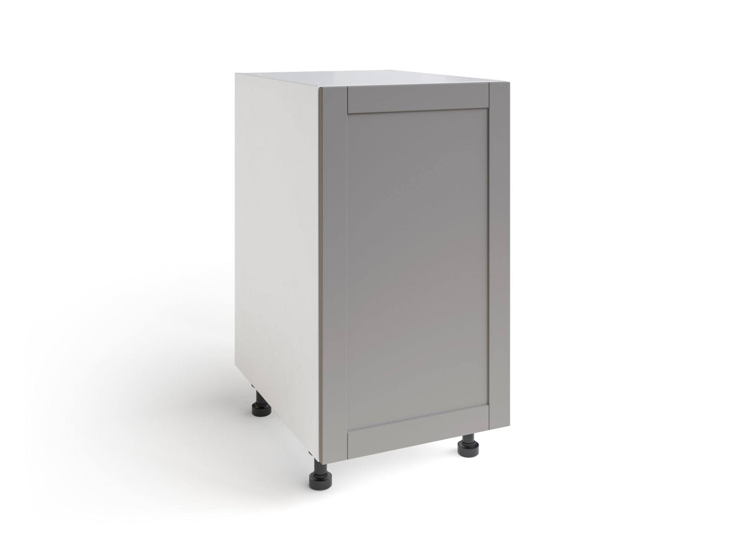 Home Single Door Base Cabinet, Gray / 18 In.