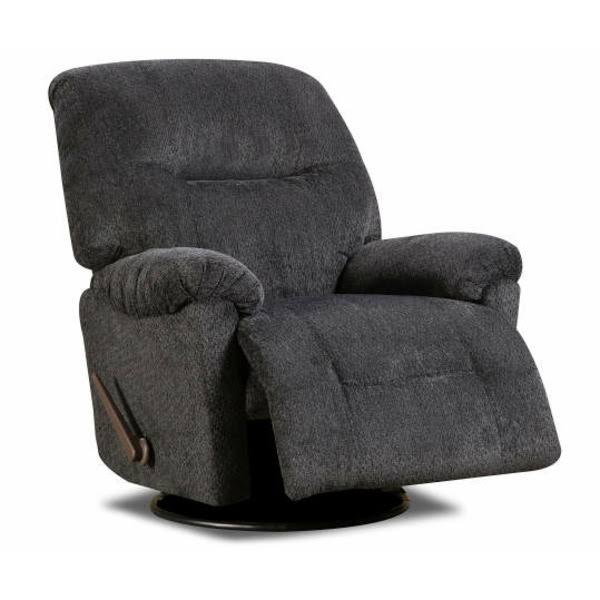 Hudson Slate Swivel Rocker Recliner - Each