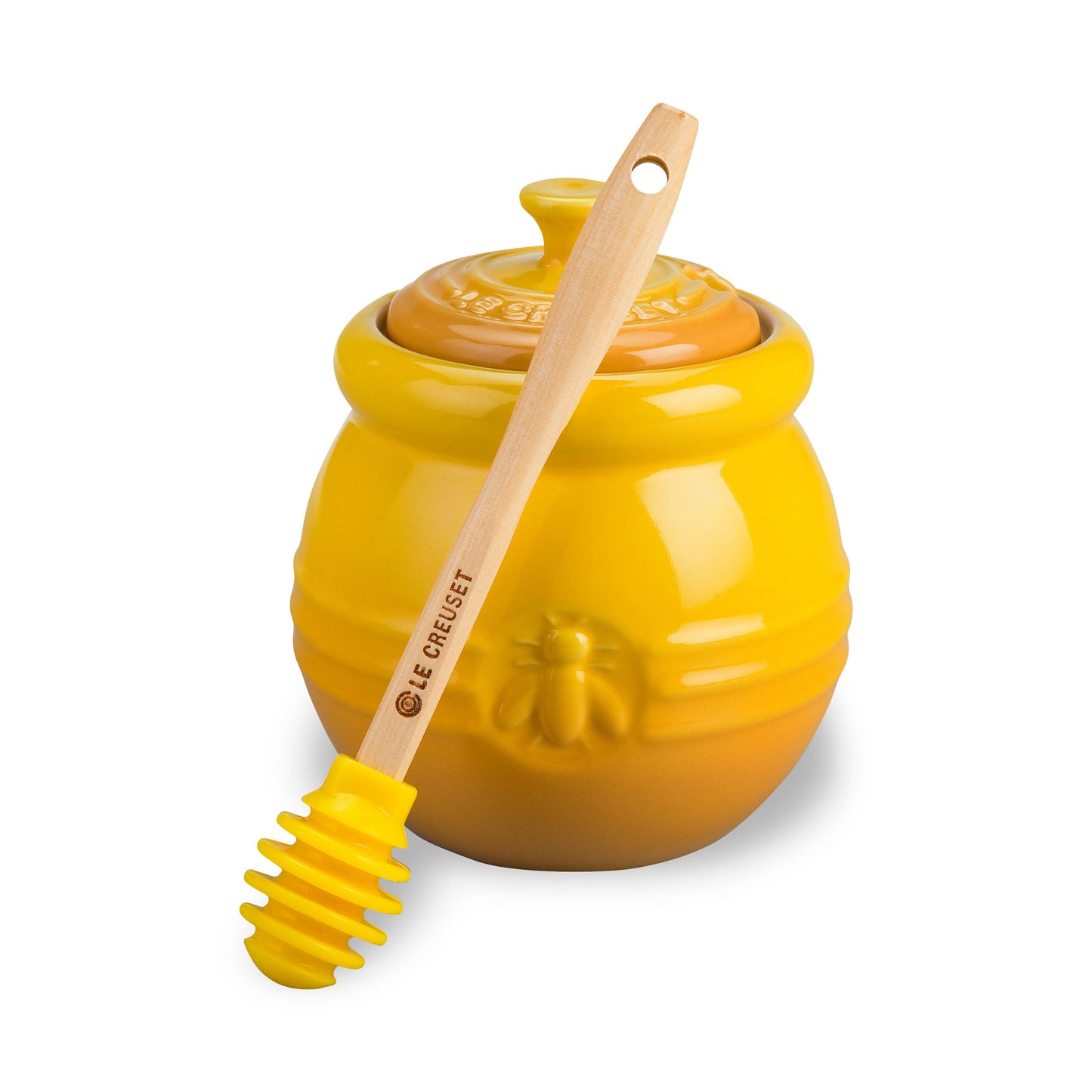 Honey Pot With Silicone Dipper - Nectar