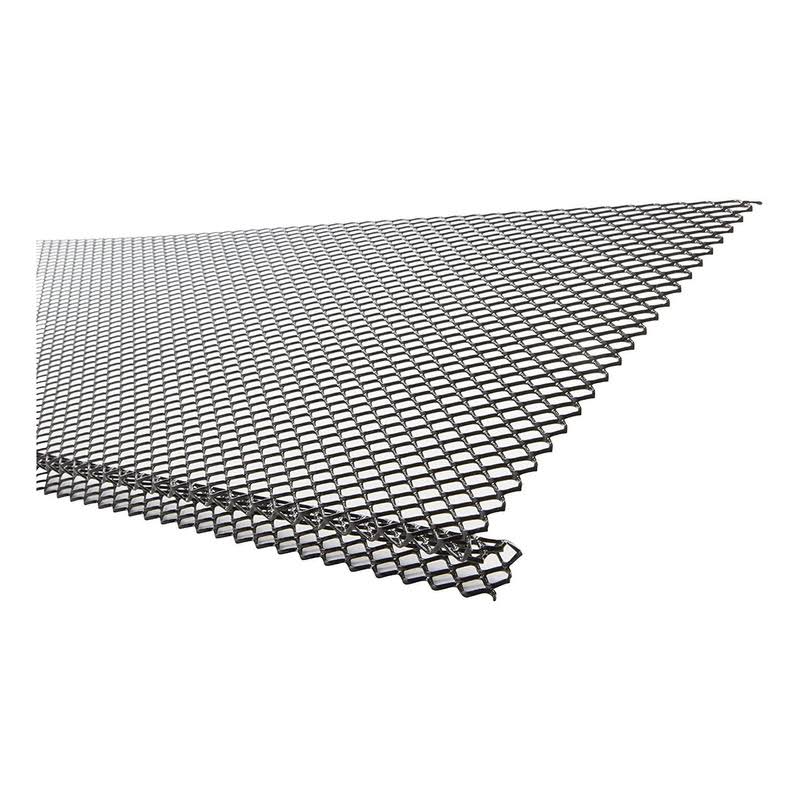 Home Products 636025 Lock-In Gutter Guard, Black (Pack Of 25)