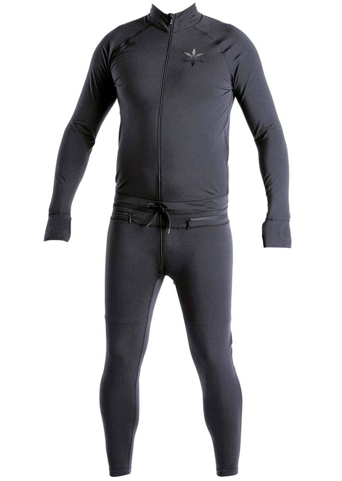 Hoodless Ninja Suit - Olive Fish S