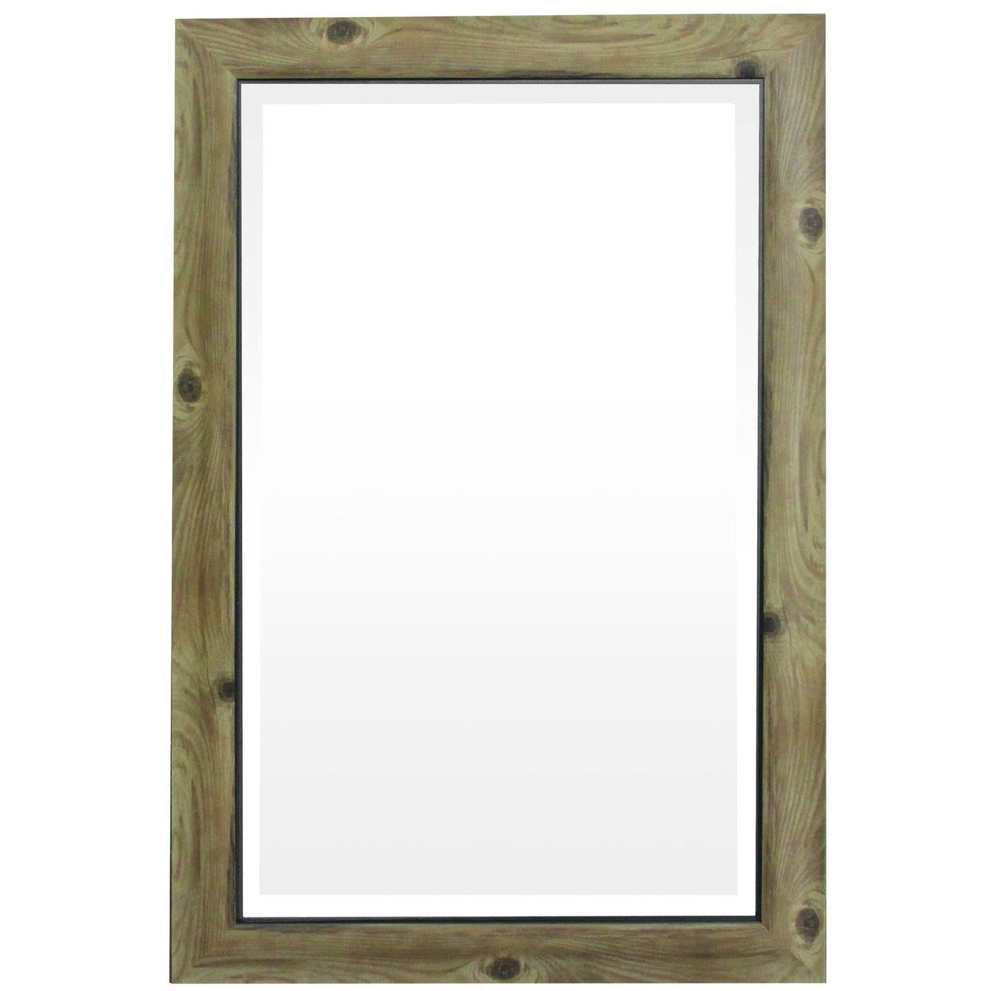 Home Decor Black/Gray 24" Mirror