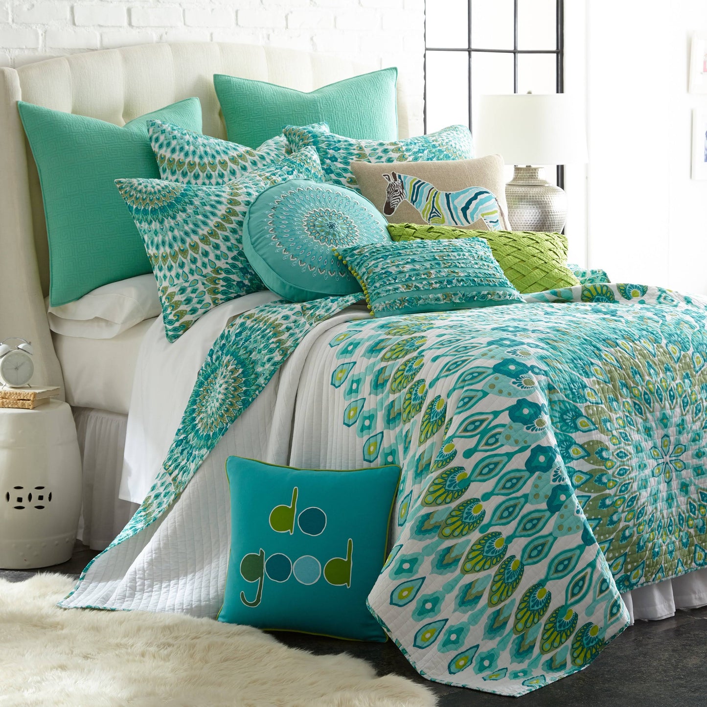 Home Mirage Quilt Set, Full/Queen