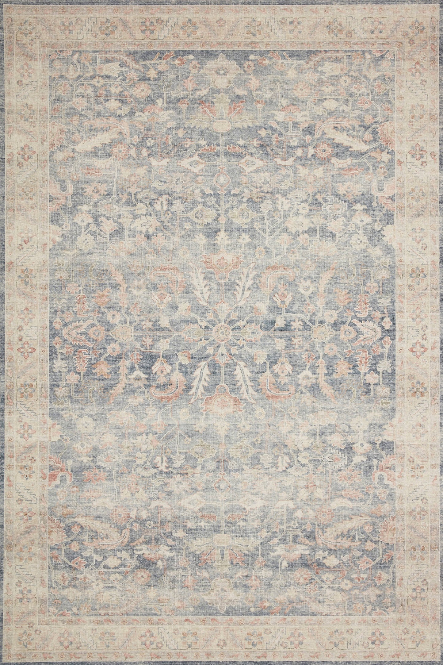 Ii Hathaway Hth-02 Denim Multi Rug - 7 Ft 6 In X 9 Ft 6 In