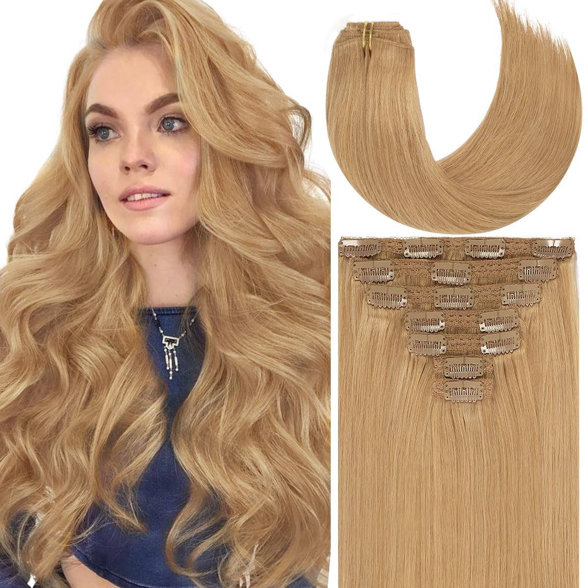 Human Clip In Hair Extensions Invisible Lace Clip In Hair Extensions Real Hair Extensions Clip In Human Hair Ash Brown Color Straight Natural