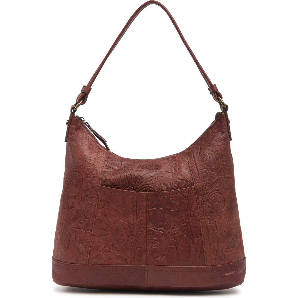 Hudson Hobo ,Cordovan Tooled