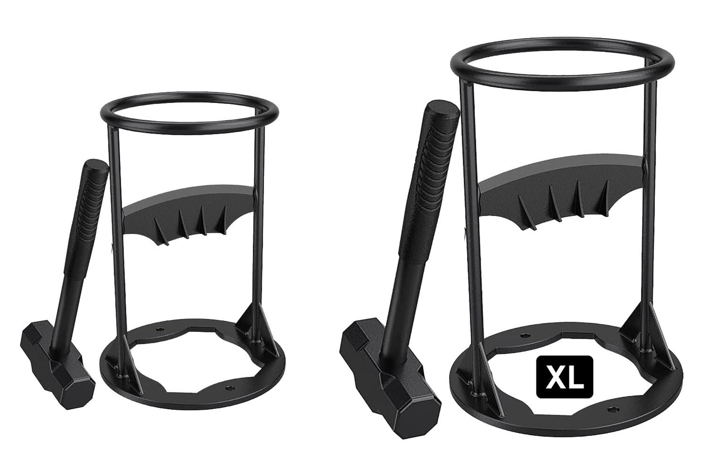 Home Kindling Splitter - With 4 Lbs Sledge Hammer - Easy Portability - Manual Log Splitter