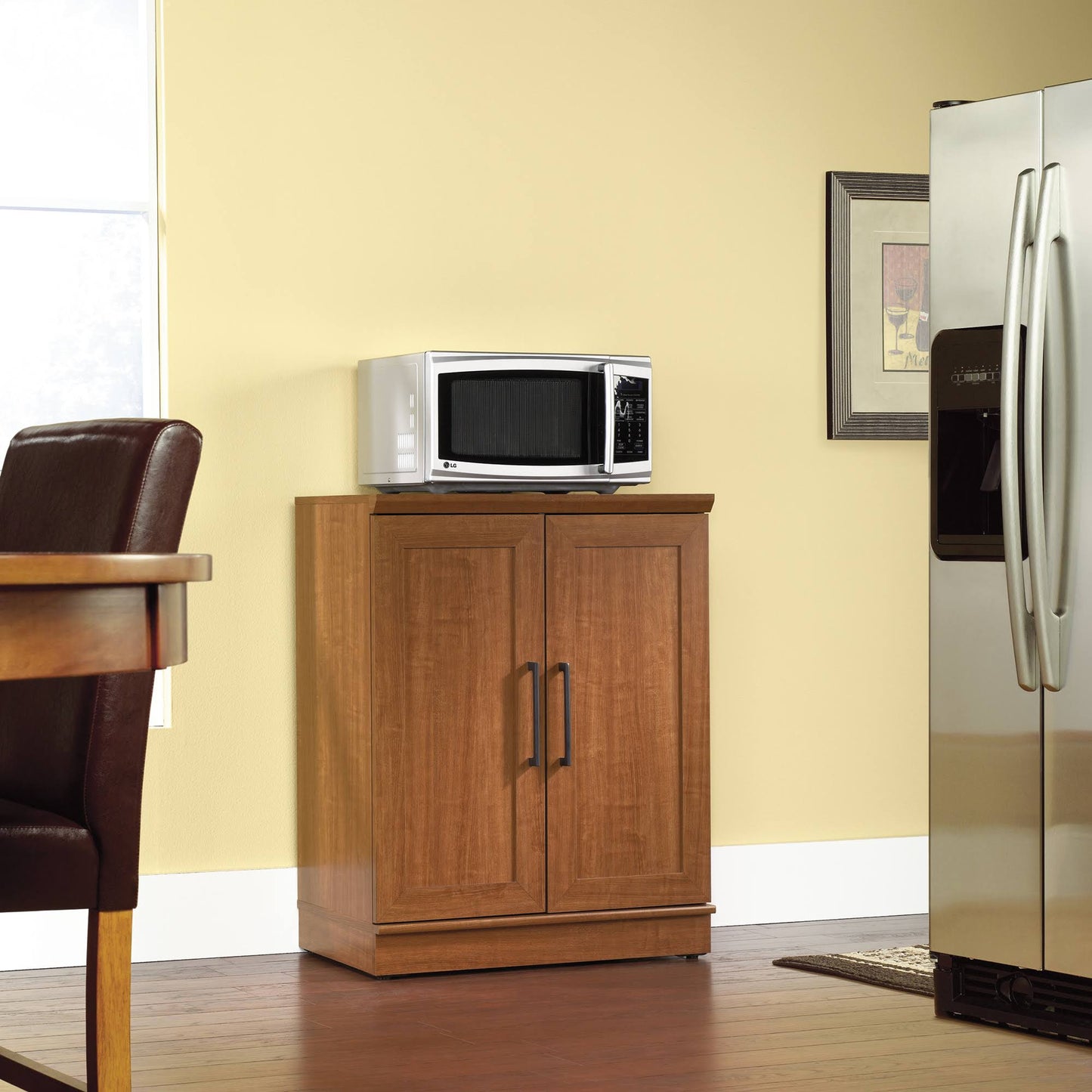 Homeplus Base Cabinet, Sienna Oak
