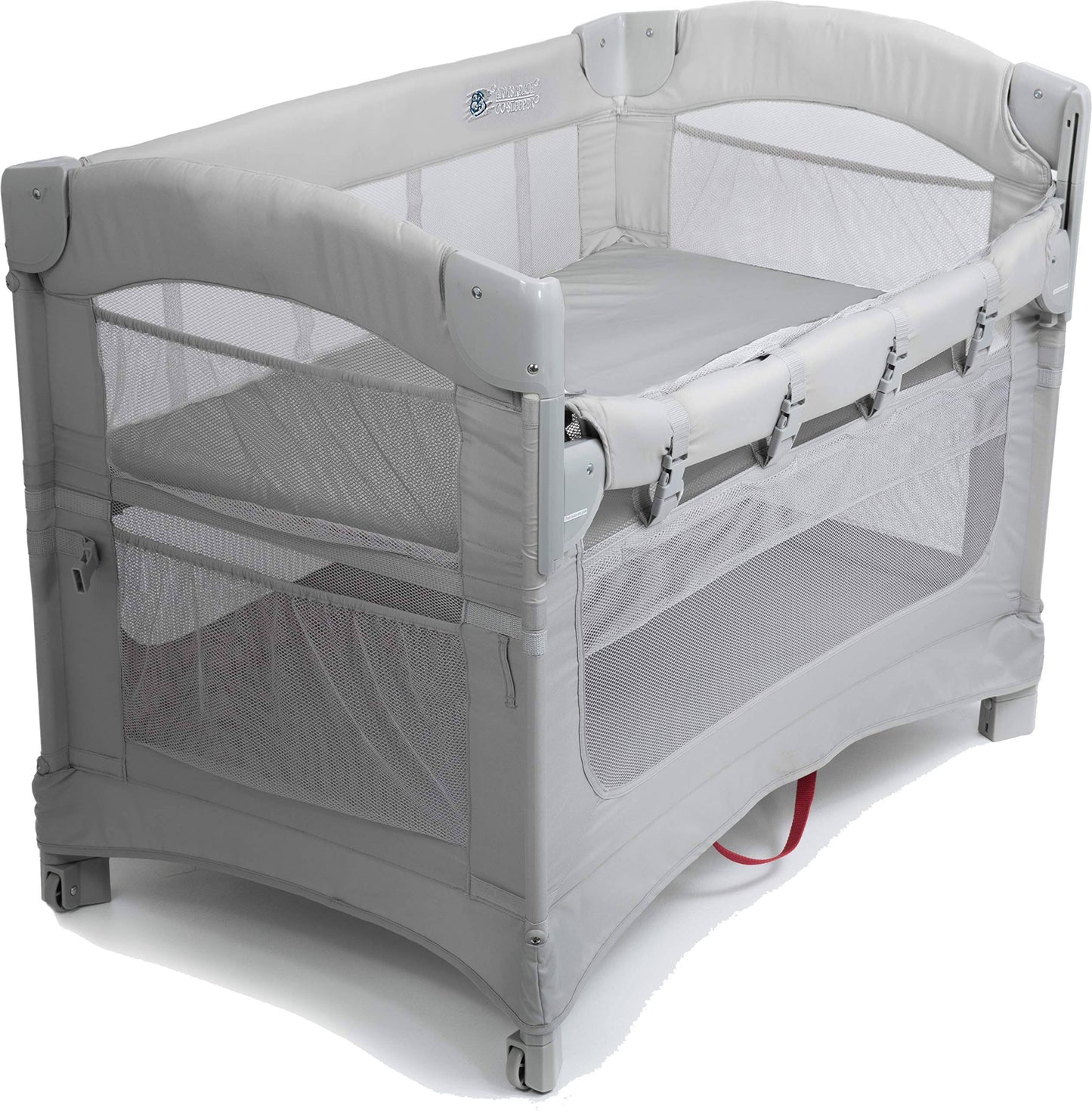Ideal Ezee 3-In-1 Co-Sleeper Baby Bassinet - Gray