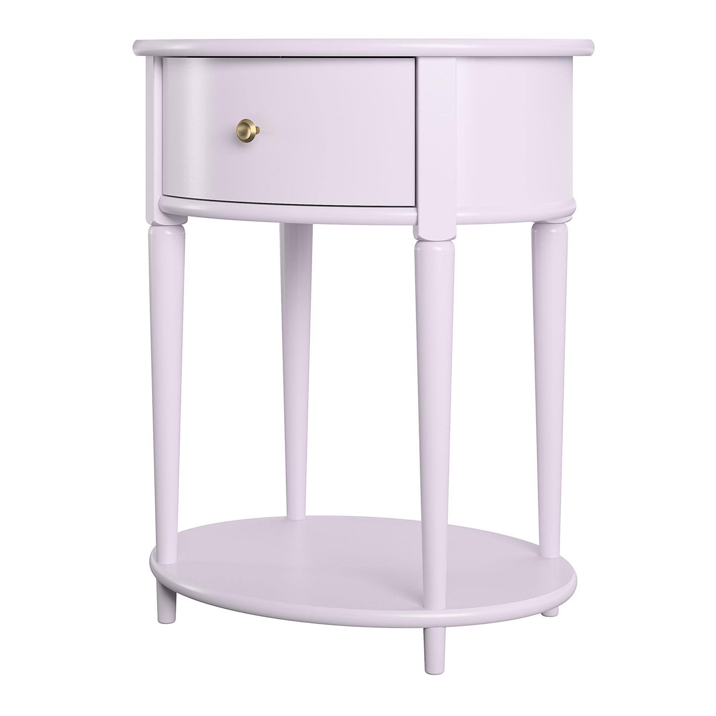 Home Aurora End Table Graphite Gray/White Marble Top