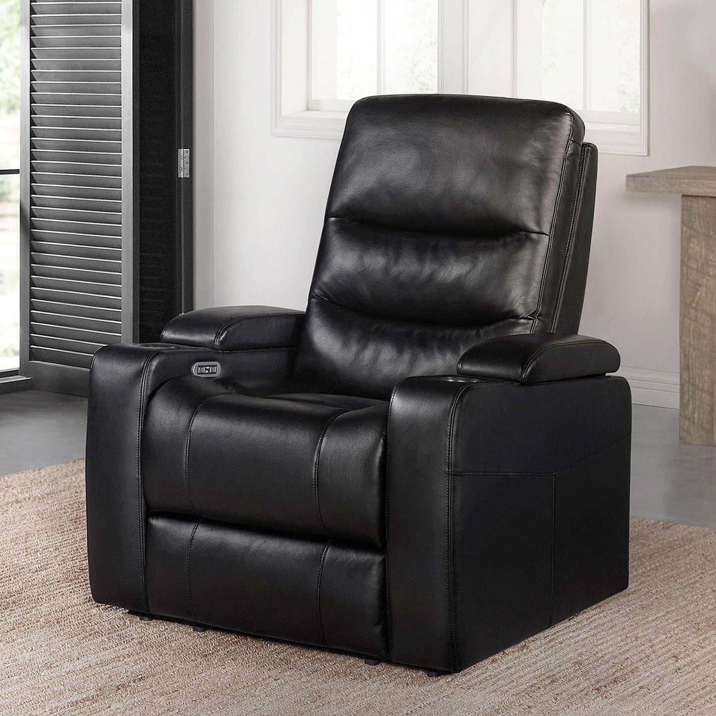 Home Theater Power Recliner, Gray