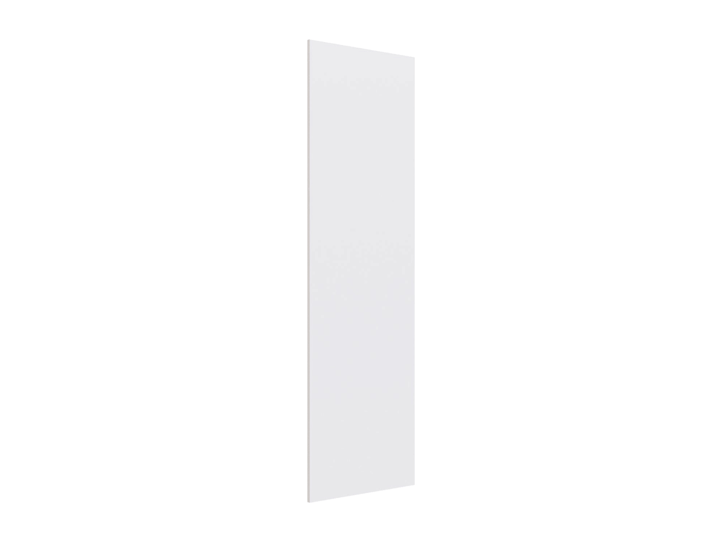Home Cabinet Millwork 0.71-In W X 84.1-In H X 13.9-In D White Cabinet End Panel | 81065
