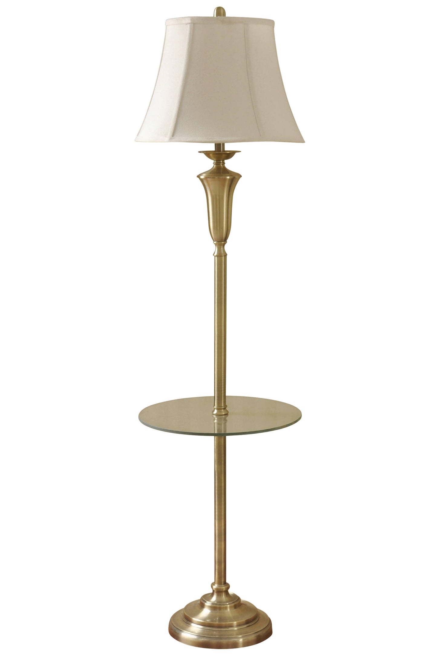 Home Collection Antique Brass Floor Lamp
