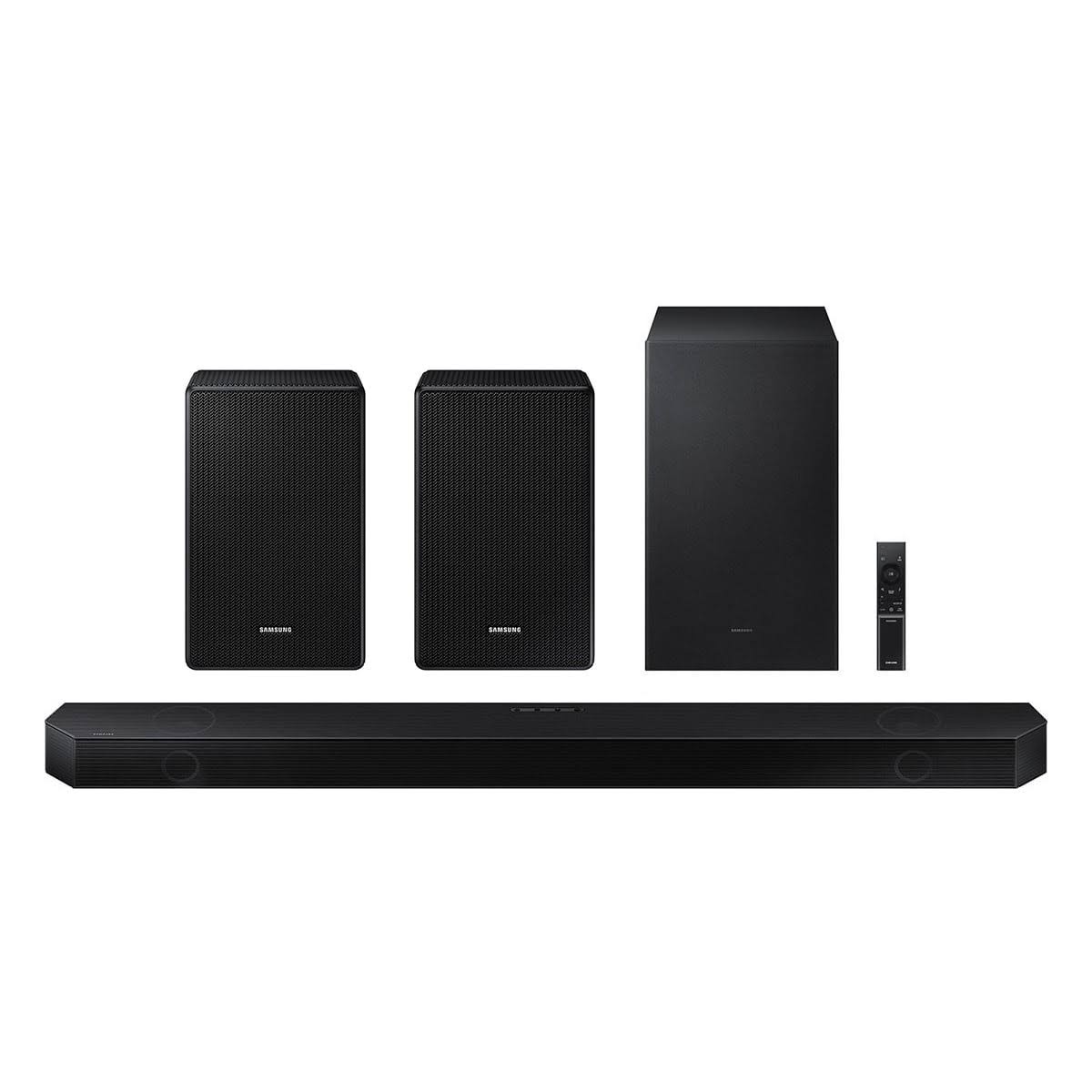 Hw-Q700b 3.1.2ch Soundbar With Swa-9500s 2.0.2ch Wireless Rear Speaker Kit With Dolby Atmos/Dts:X
