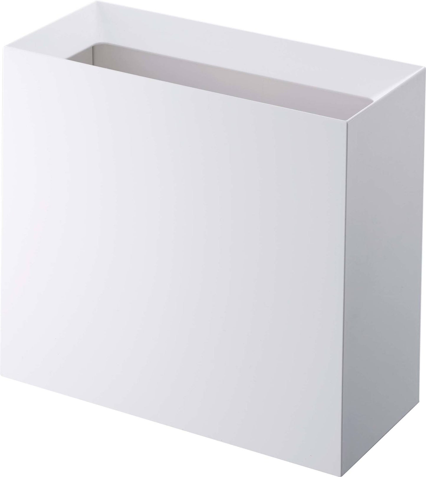 Home Tower Rectangular Trash Can - White
