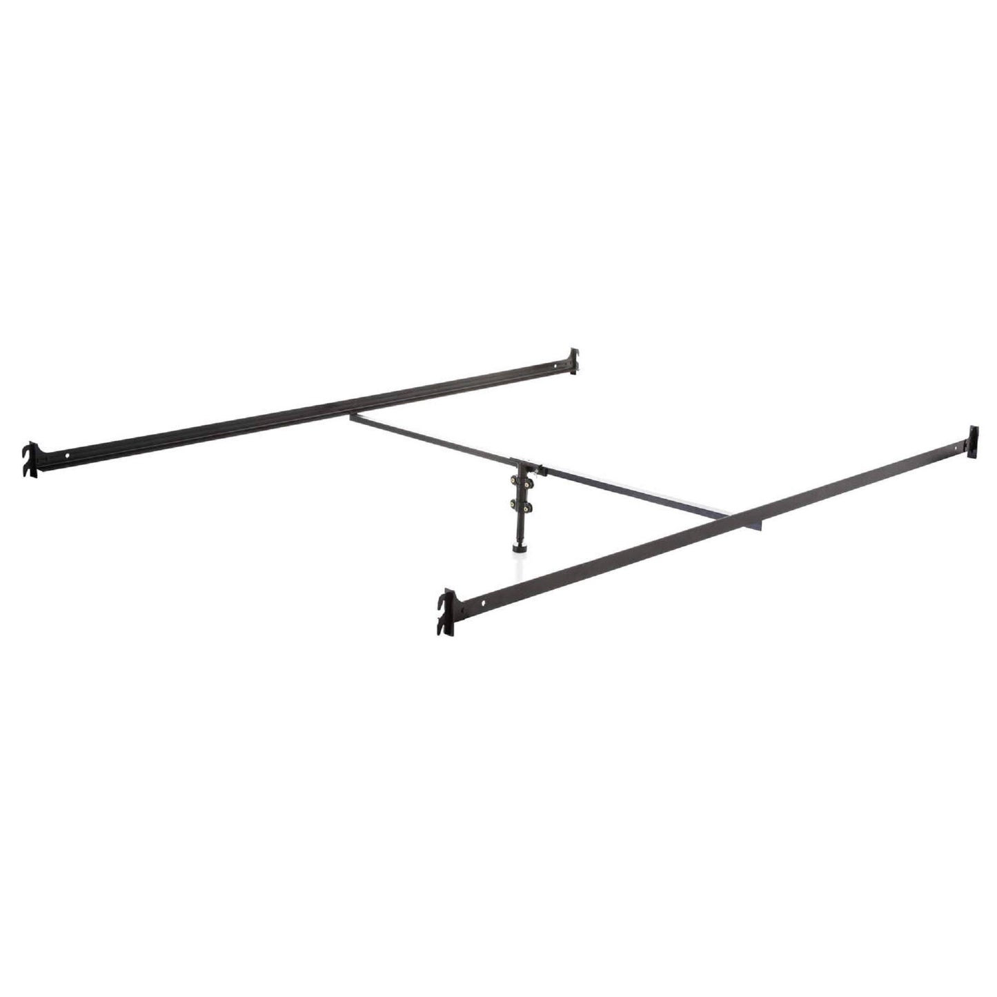 Hook-In Bed Rails With Center Bar - Queen