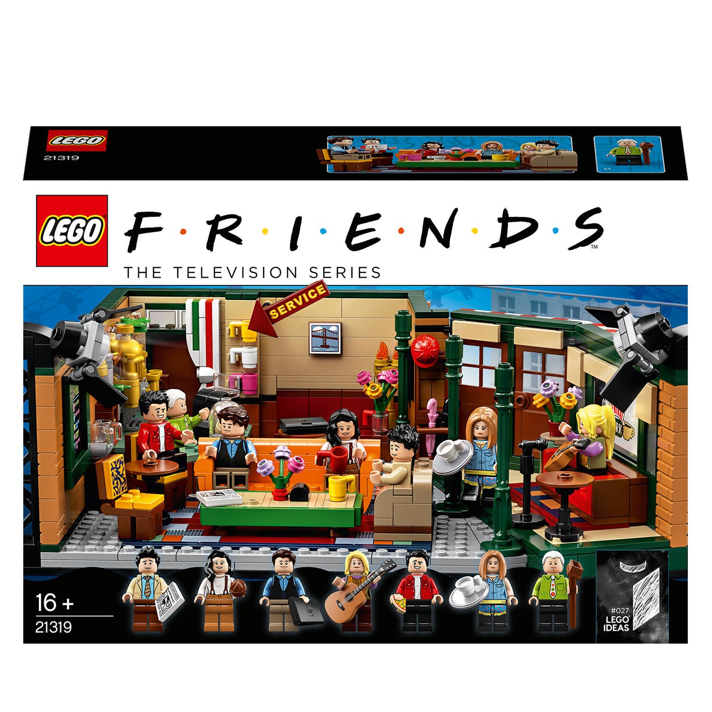 Ideas 21319 Central Perk Building Kit (1,070 Pieces)