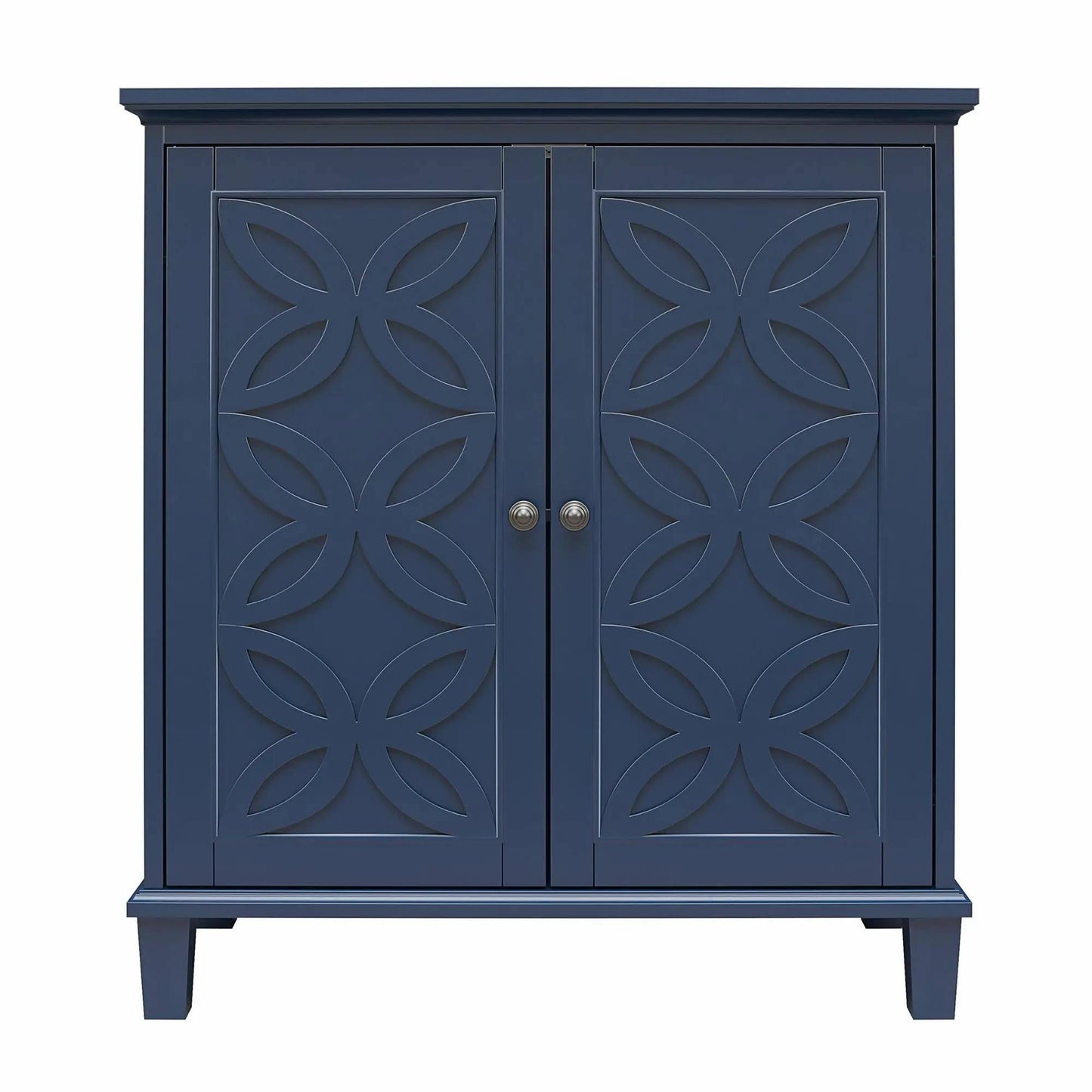 Home Celeste Double Door Accent Cabinet, Navy