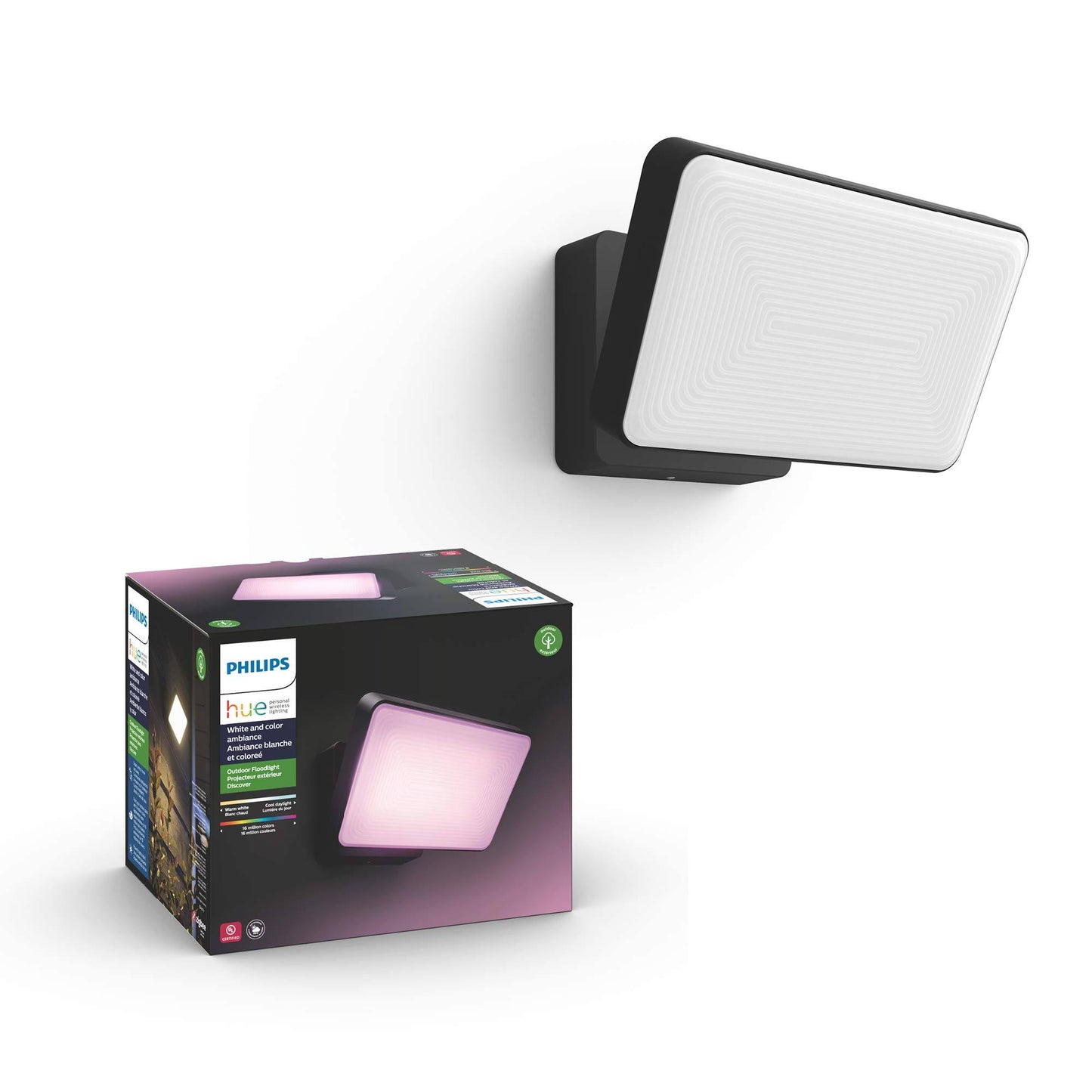 Hue Discover Outdoor White & Color Ambiance Smart Floodlight
