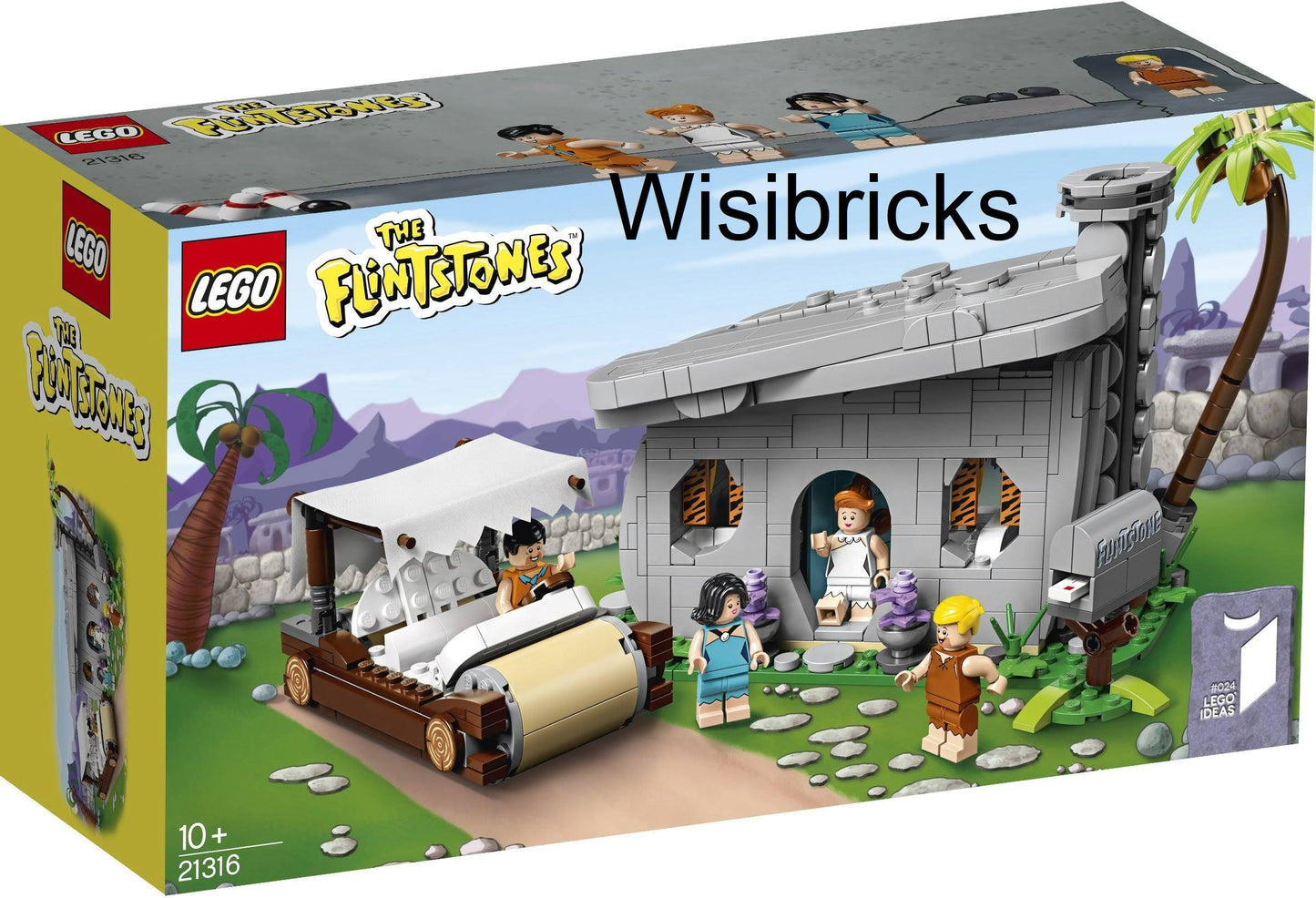 Ideas 21316 The Flintstones Building Kit (748 Pieces)