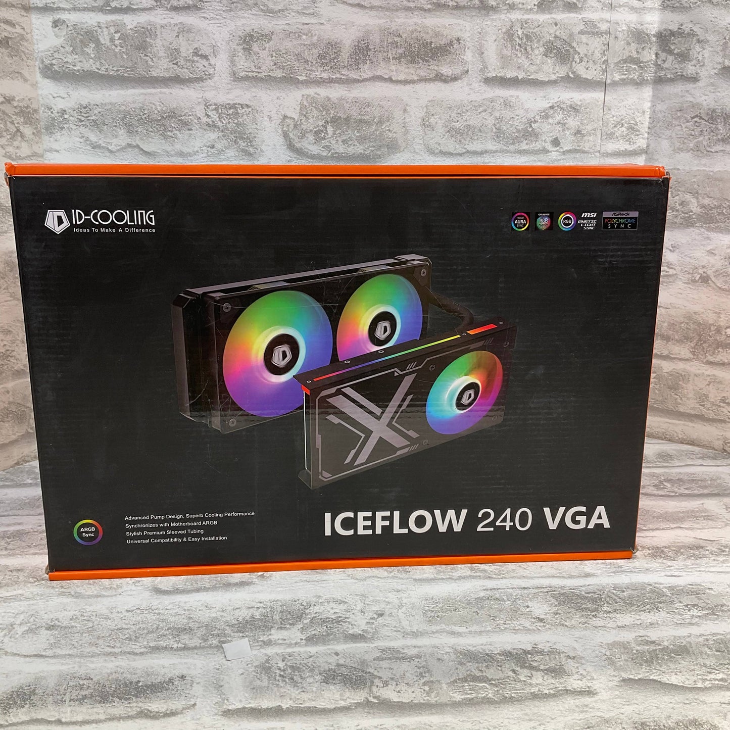 Iceflow 240 Vga Graphic Card Cooler 240mm Water Cooler Gpu Vga Cooler Compatible With Rtx 20xx Series/Gtx 10xx Series /900 Series/Amd Rx