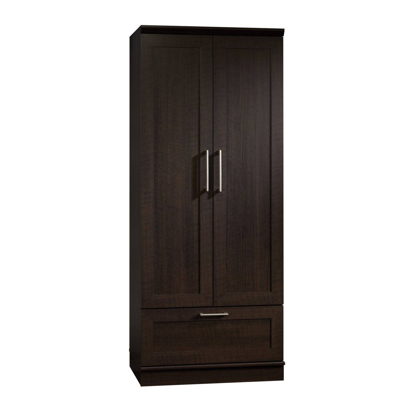 Homeplus Wardrobe Armoire In Salt Oak