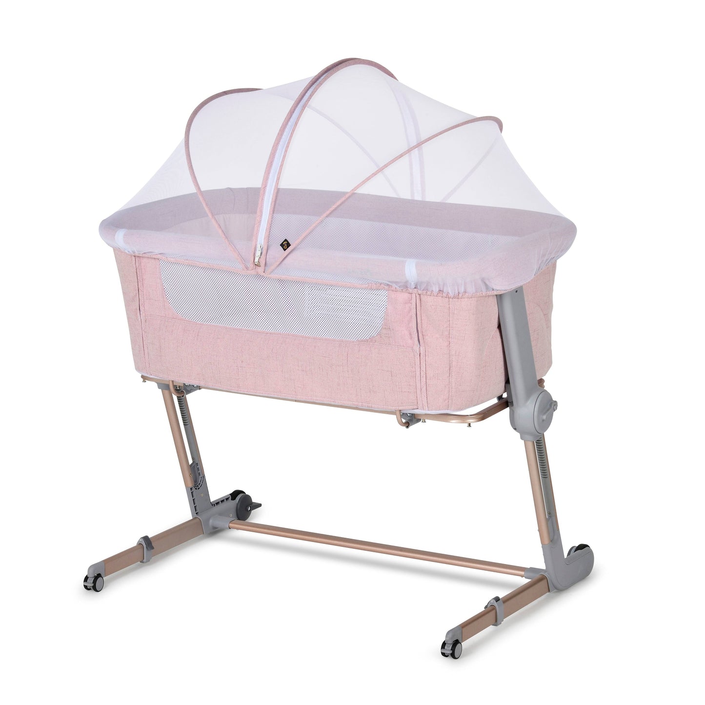 Hug Me Plus 3-In-1 Bedside Sleeper - Plum Pink