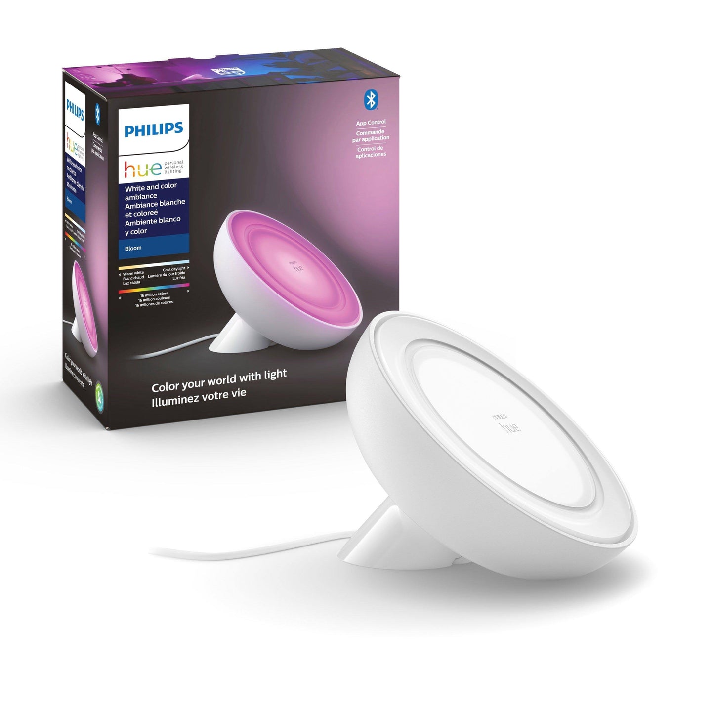 Hue Bloom Table Lamp - White