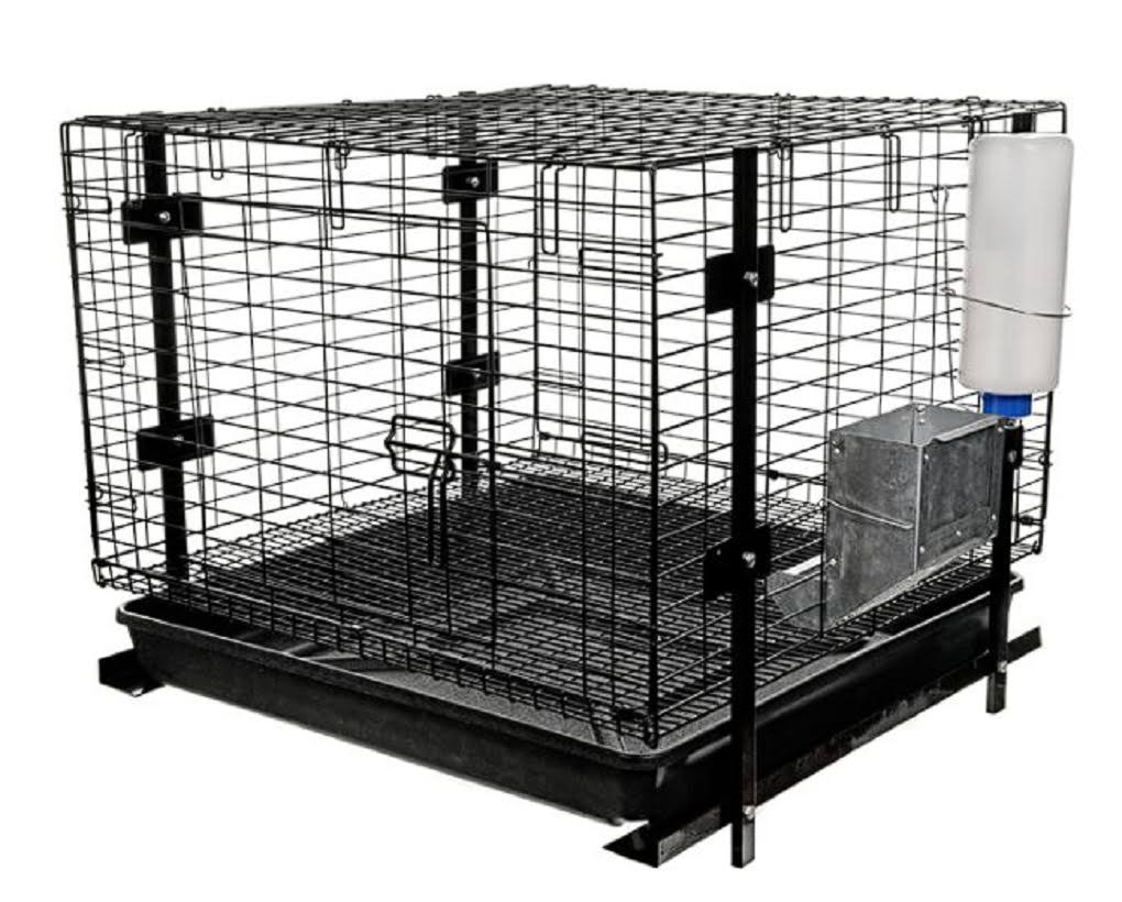 Hlf1710 Heavy-Duty Rabbit Hutch Kit, 24 In. X 24 In., Men's