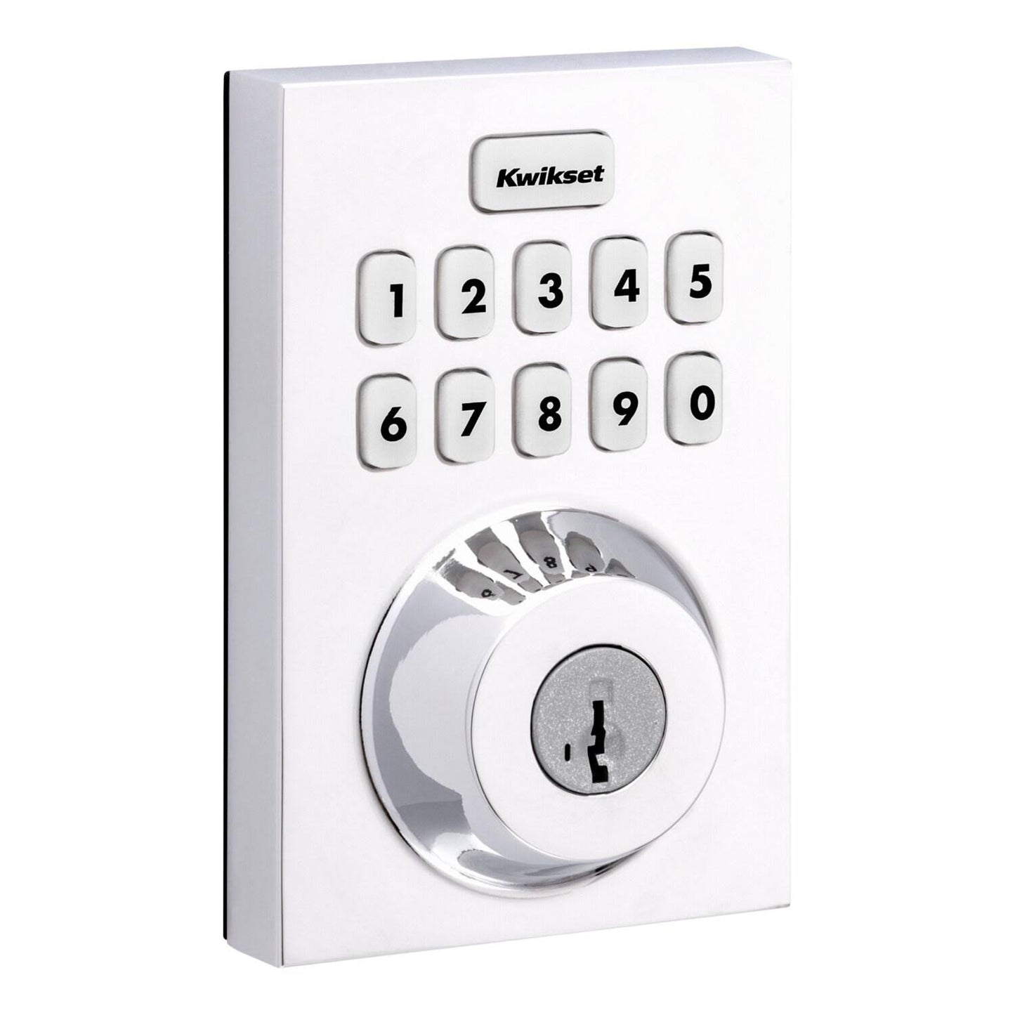 Home Connect 620 Series - Contemporary Keypad Connected Z-Wave 700 Smart Lock Matte Black