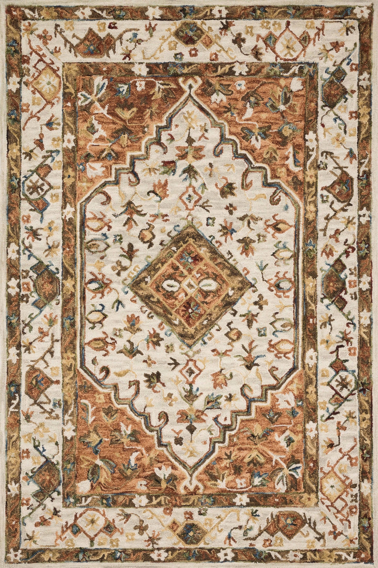 Ii Beatty Bea-01 9'3" X 13' Grey, Ivory Rug
