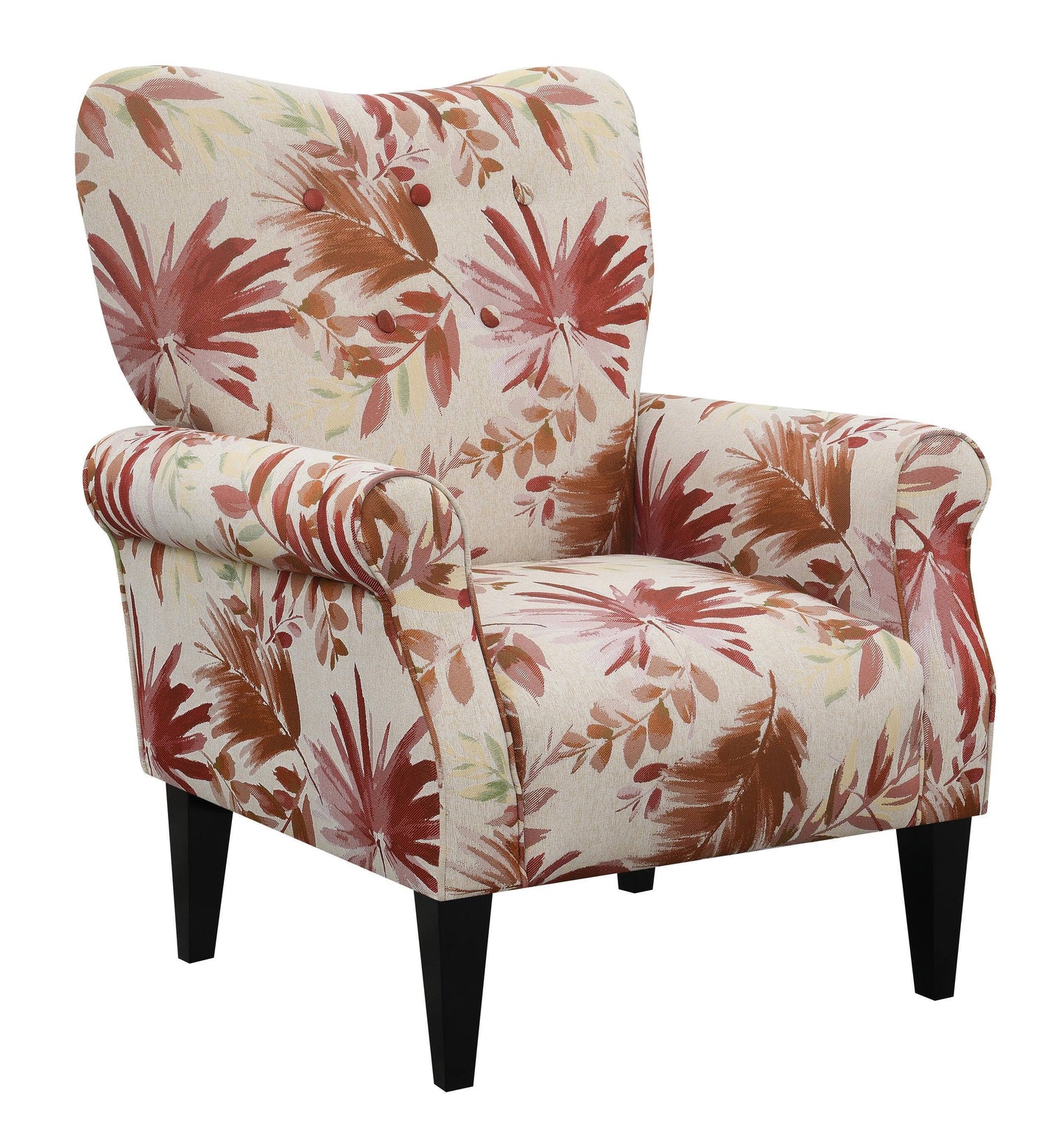 Home Accent Chair-Red Multi U3600-05-52