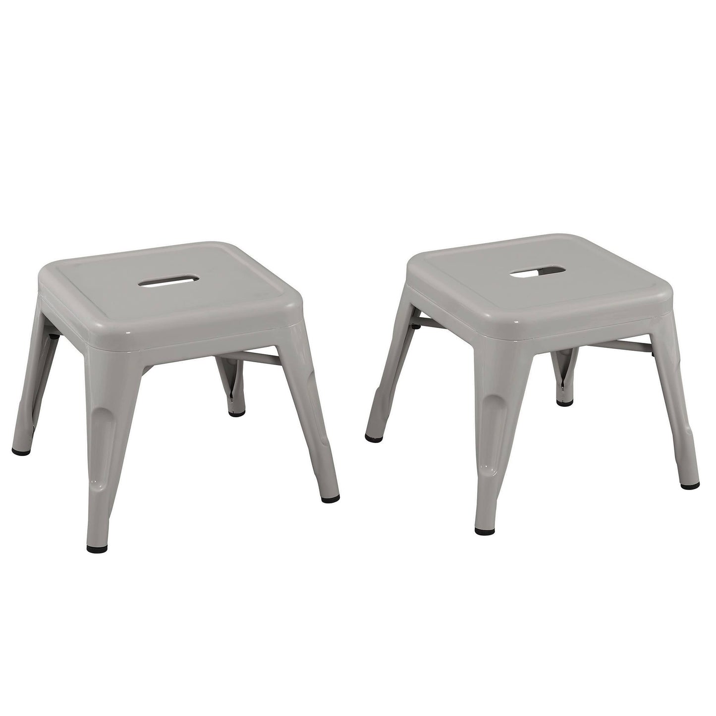 Hudson Kids Metal Stool - 2 Pack Lavender