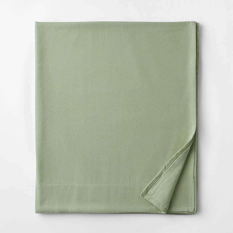 Hotel Supima Cotton Percale Sheet Set - Feather Grey - Gray Size Twin |