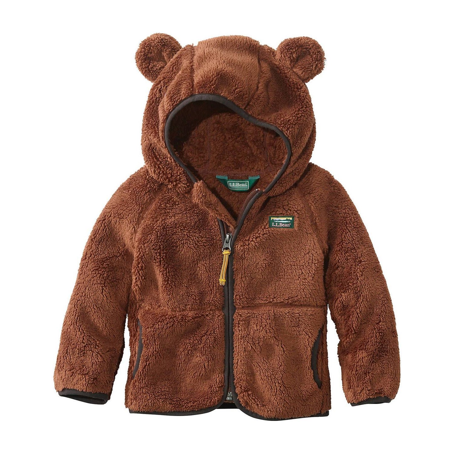 Hi-Pile Fleece Jacket (Toddler) Clothing Natural : 4t