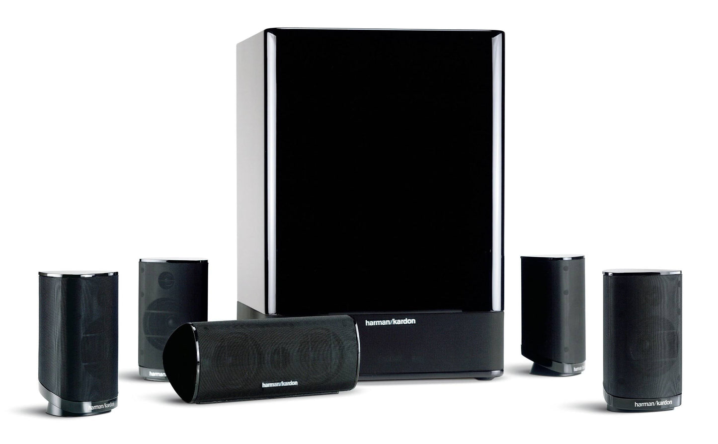 Hkts-15 5.1 High-Performance, 6-Piece Home Theater Speaker System Black Gloss Discontinued By Manufacturer