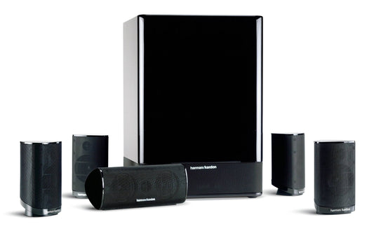 Hkts-15 5.1 High-Performance, 6-Piece Home Theater Speaker System Black Gloss Discontinued By Manufacturer
