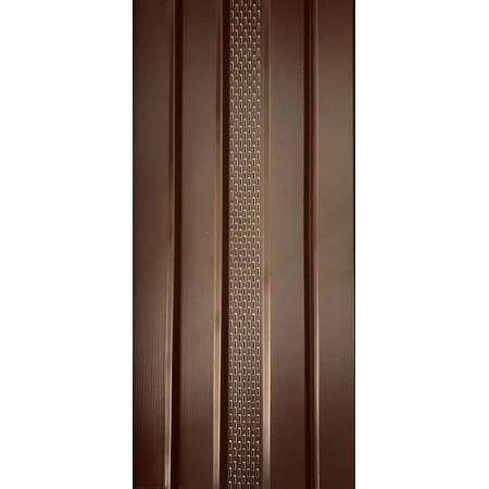 Home Skirting Dark Brown Box Of 8 Solid Panels 16" Wide By 46" Tall. Premium 40 Mil Thickness