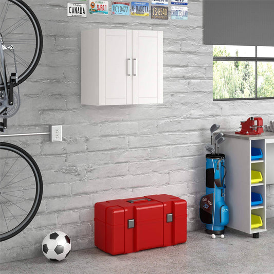 Home Systembuild Callahan 24" Wall Cabinet In White