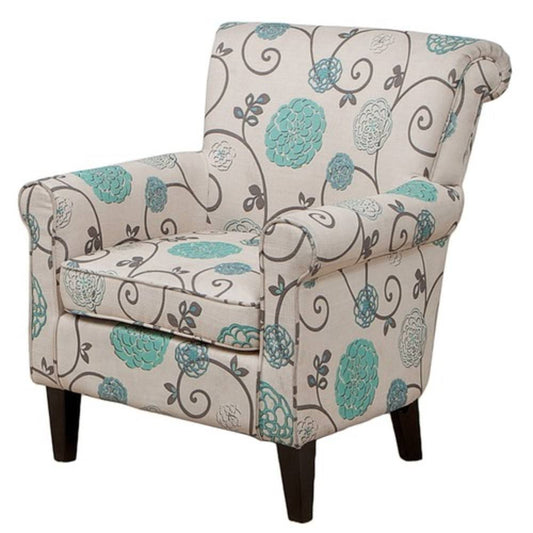 House - Wren Club Chair - Blue Floral