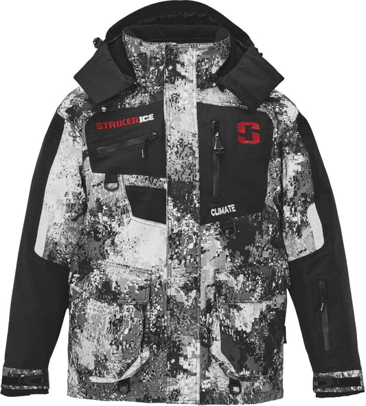 Ice Men's Climate Jacket Xl; Black / Gray
