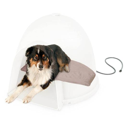 Igloo Style Bed, Large, 17.5" X 30" X 1.5", 60 W