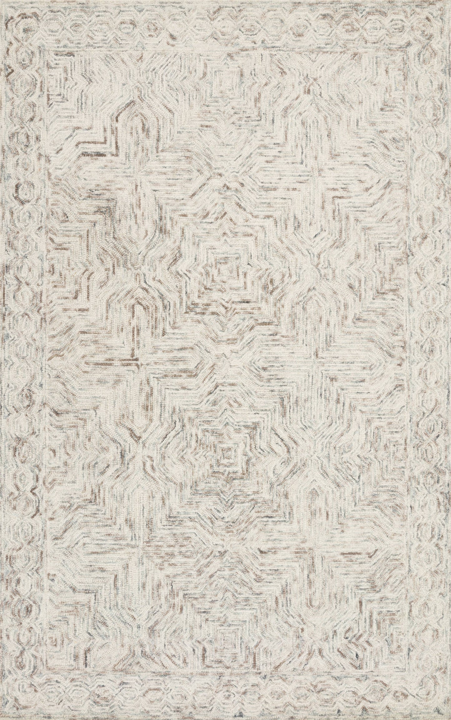 Ii Ziva Zv-01 Neutral Rug - 2 Ft 6 In X 7 Ft 6 In