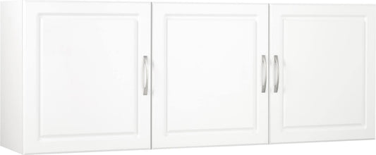 Home Kendall 54in. Wall Cabinet, 2 Shelves, Gray