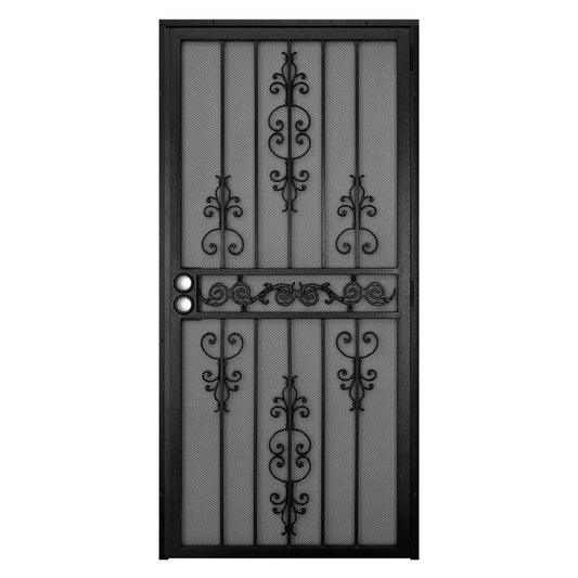 Home Designs 36 In. X 80 In. El Dorado Black Surface