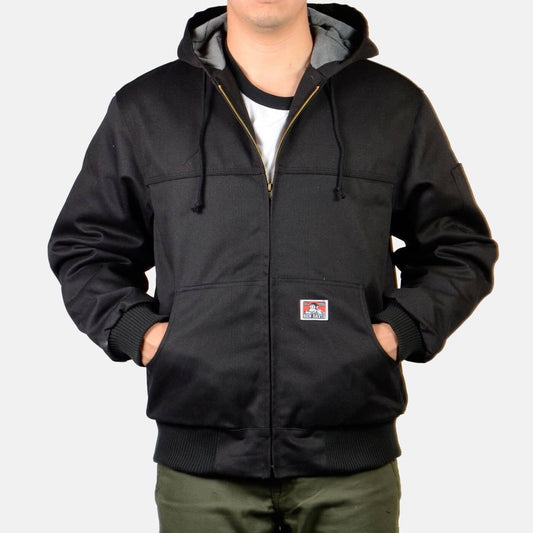 Hooded Jacket, Front Zipper, Women's, Size: 2xl, Black