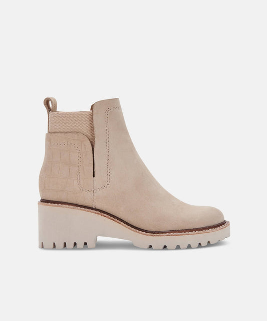 Huey H2o Boots In Dune Suede
