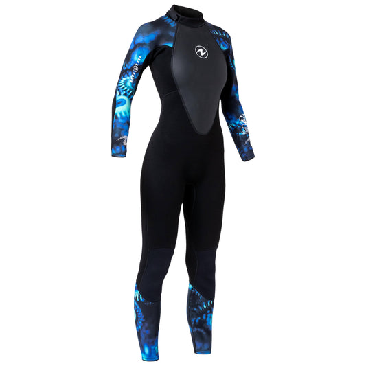Hydroflex 3mm - Women - Camo Blue - Medium
